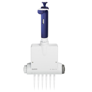 RAININ瑞寧LA6-1200XLS手動間距可調(diào)6道移液器