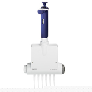 RAININ瑞寧LA6-300XLS手動間距可調(diào)6道移液器